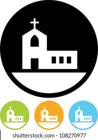 Church - Vector icon isolated