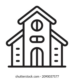 church vector icon  Which Can Easily Modify Or Edit 

