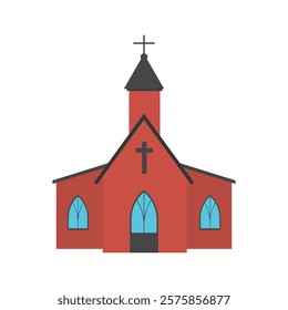 Church Vector Illustration - 08