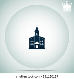 Church  vector illustration.