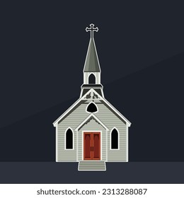 Church Vector Illustration by Rachim