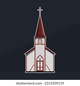 Church Vector Illustration by Rachim