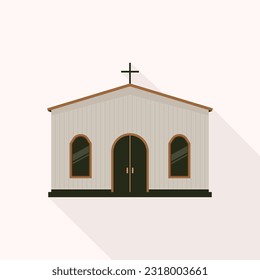 Church Vector Illustration Flaches Design von Rachim