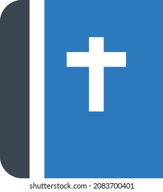 church vector illustration isolated on a transparent background. glyph vector icons for concept or web graphics.