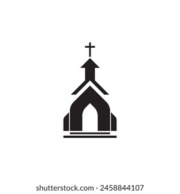 Church vector illustration template design 