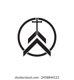 Church vector illustration template design 