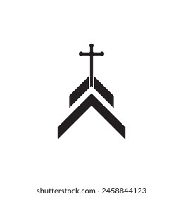 Church vector illustration template design 