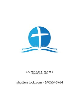 Church vector logo symbol graphic abstract template