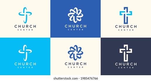 Church vector logo symbol graphic abstract template