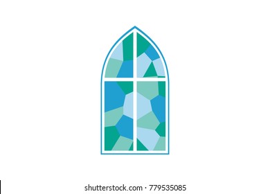 Church Window Vector