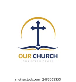 church's logo. church icon. churches logo