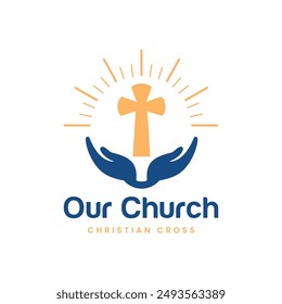 church's logo. church icon. churches logo