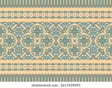 Churidar Pattern Seamless Australian aboriginal pattern Motif embroidery, Pixel Ikat embroidery vector Design for Print scarf hijab pattern kerchief Pixel Ikat vector Silk kurti model mughal patterns