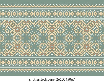 Churidar Pattern Seamless Australian aboriginal pattern Motif embroidery, Pixel Ikat embroidery vector Design for Print indonesian batik motif embroidery native american kurta mughal design