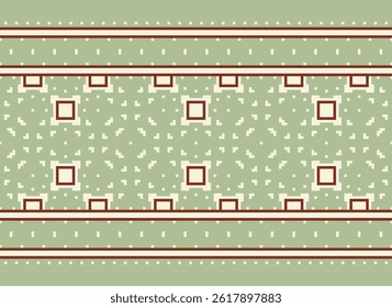 Churidar Pattern Seamless Mughal architecture Motif embroidery, Pixel Ikat embroidery vector Design for Print figure tribal ink on cloth patola sari