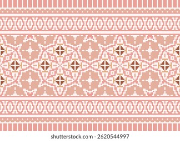 Churidar Pattern Seamless Mughal architecture Motif embroidery, Pixel Ikat embroidery vector Design for Print indigenous art aboriginal art pattern floral kurti mughal border