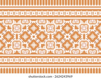 Churidar Pattern Seamless Mughal architecture Motif embroidery, Pixel Ikat embroidery vector Design for Print vyshyvanka placemat quilt sarong sarong beach kurtis Indian motifs