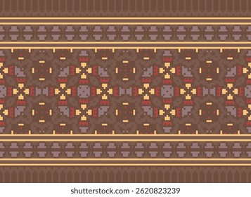 Churidar Pattern Seamless Scandinavian pattern Motif embroidery, Pixel Ikat embroidery vector Design for Print scarf hijab pattern kerchief Pixel Ikat vector Silk kurti model mughal patterns