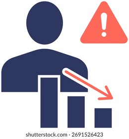 Icono de Vector simple y claro que ilustra una idea o función esencial