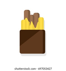 churros icon vector illustration