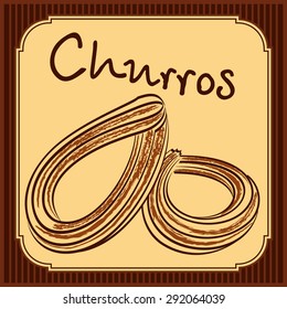 Churros vector