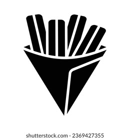 Churros Vector Glyph Icon For Personal And Commercial Use.
