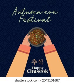 chuseok festival cartel with bulgogi