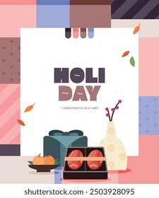 Chuseok holiday delivery delay notification template