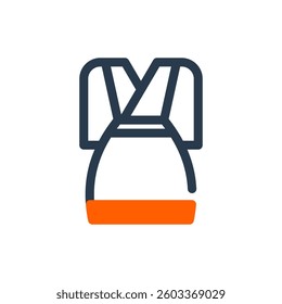 Chut Thai Vector Icon for Songkran