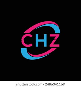 CHZ letter logo creative design