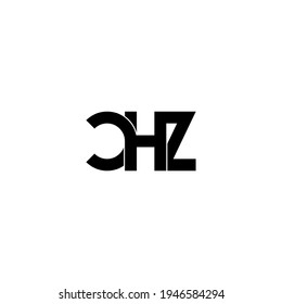 chz letter original monogram logo design