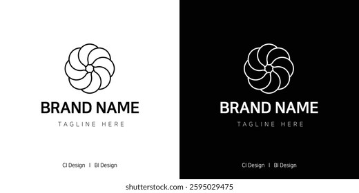 CI, BI design with bagel motif