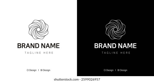CI and BI designs that express the flower shape in croissants
