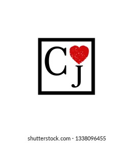 CI  Initial Handwriting logo template vector