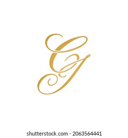 CI initial logo design vector stock