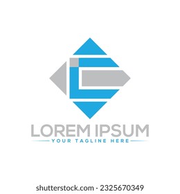 CI letter logo design unique and modern logo