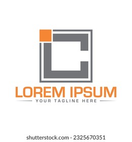 CI letter logo design unique and modern logo
