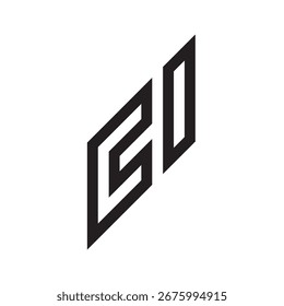Design de logotipo de empresa moderno monograma CI