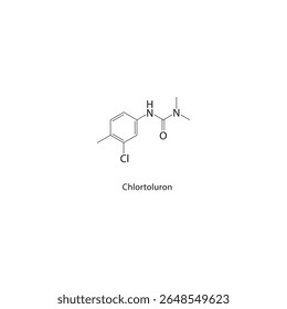 C.I. Pigment Yellow 12 estrutura esquelética. Ilustração esquemática de composto de pigmento sintético. Diagrama simples, fórmula química.