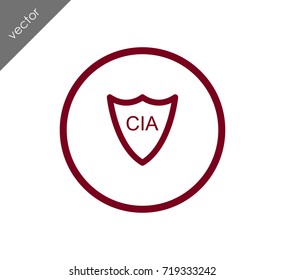 CIA badge icon