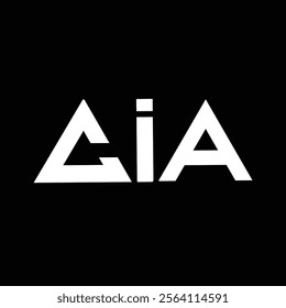 CIA logo design vector template