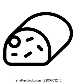 Ciabatta, an italian fresh white bread.