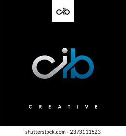 CIB Letter Initial Logo Design Template Vector Illustration