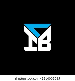 CIB letter logo creative design with vector graphic, CIB simple and modern logo. CIB luxurious alphabet design  
