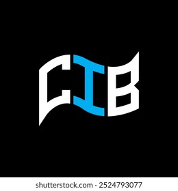 CIB logo design, CIB simple and modern logo. CIB luxurious alphabet design  