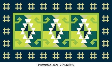 Cicim sili. Traditional Turkish bag. Kayseri Pazarören.