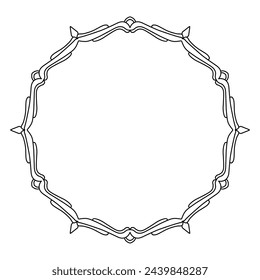 cicle frame aestetic for your design