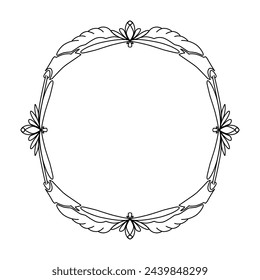 cicle frame aestetic for your design