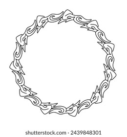 cicle frame aestetic for your design