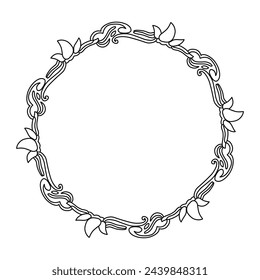 cicle frame aestetic for your design